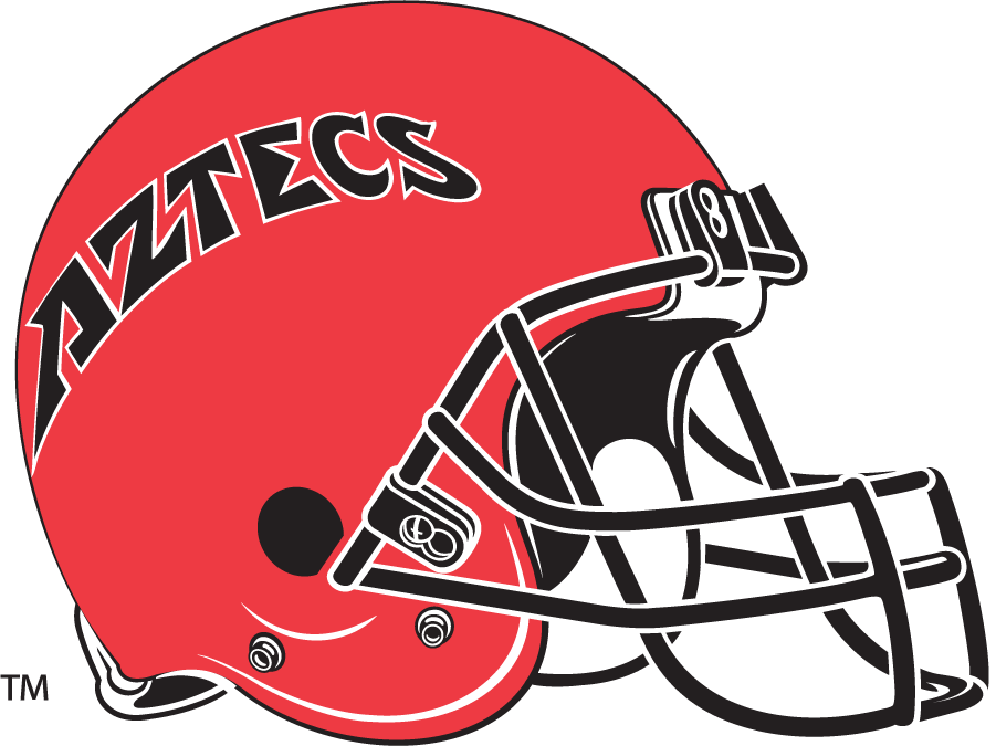San Diego State Aztecs 1997-2000 Helmet Logo iron on transfers for T-shirts